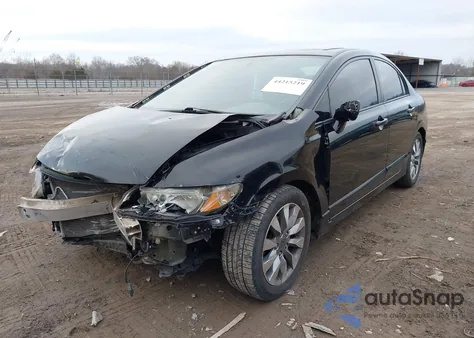 2009 Honda Civic Ex из США, поврежденный, VIN 2HGFA16869H302882
